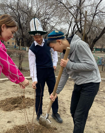 🌳🍃🌿”ӘР СЫНЫПТАН БІР АҒАШ”🌿🍃🌳акциясы